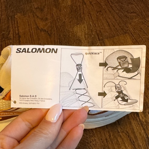 Salomon White and Orange XT Pathway - Picture 4 of 4